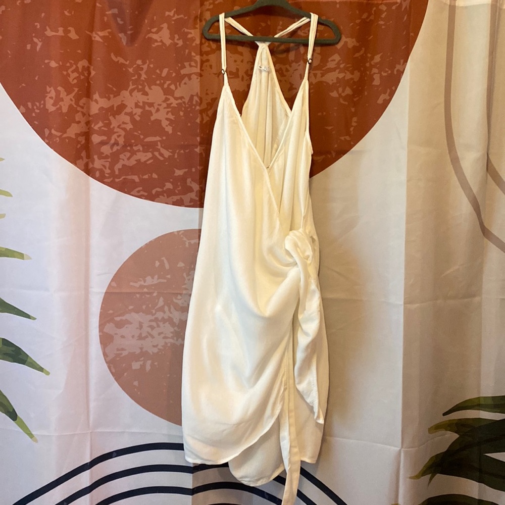 O’Neill white Marlo wrap dress
